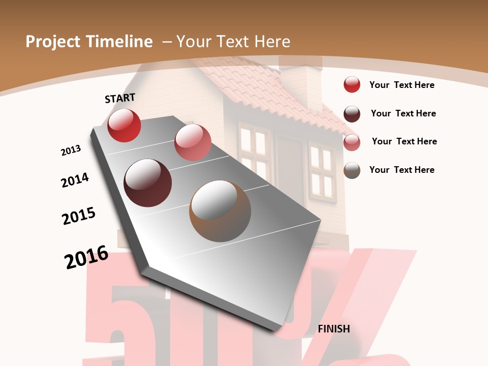 Architecture Saving Mortgage PowerPoint Template