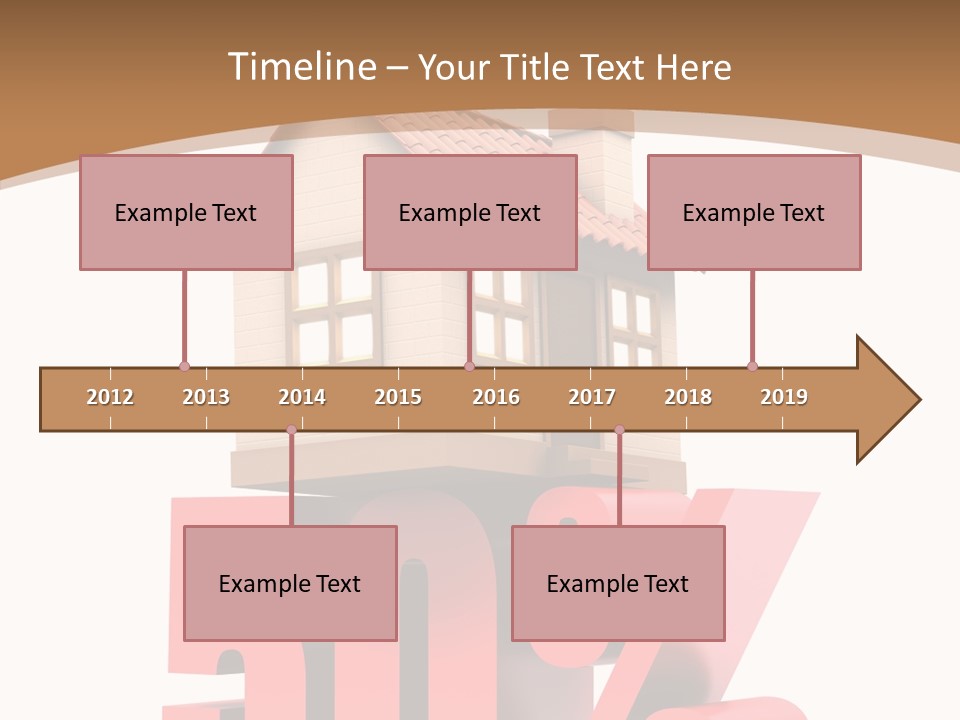 Architecture Saving Mortgage PowerPoint Template