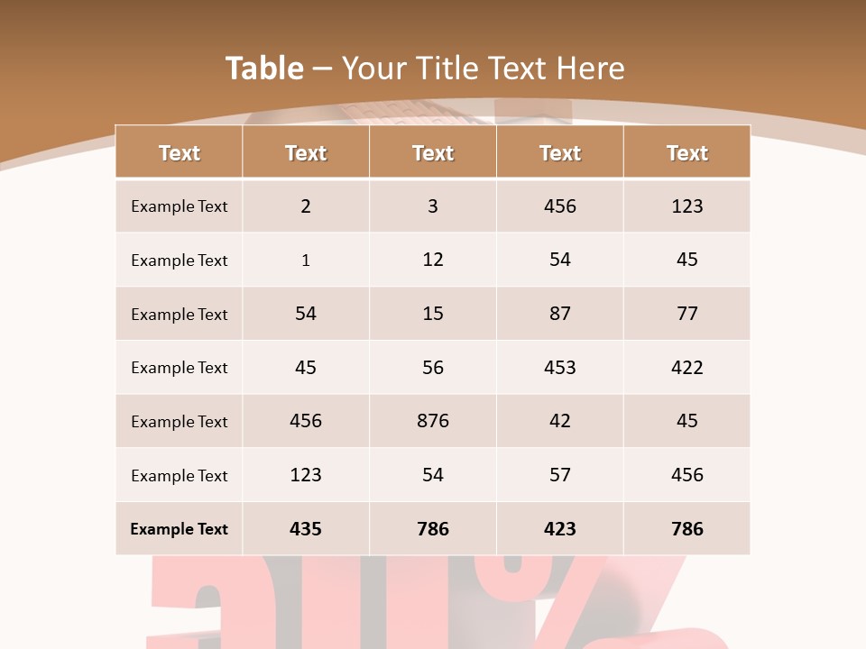 Architecture Saving Mortgage PowerPoint Template