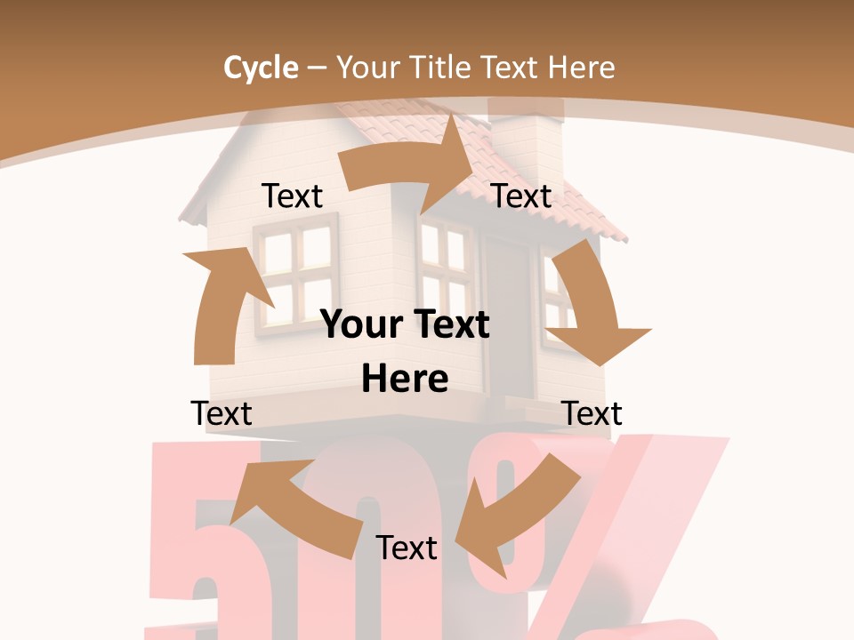 Architecture Saving Mortgage PowerPoint Template
