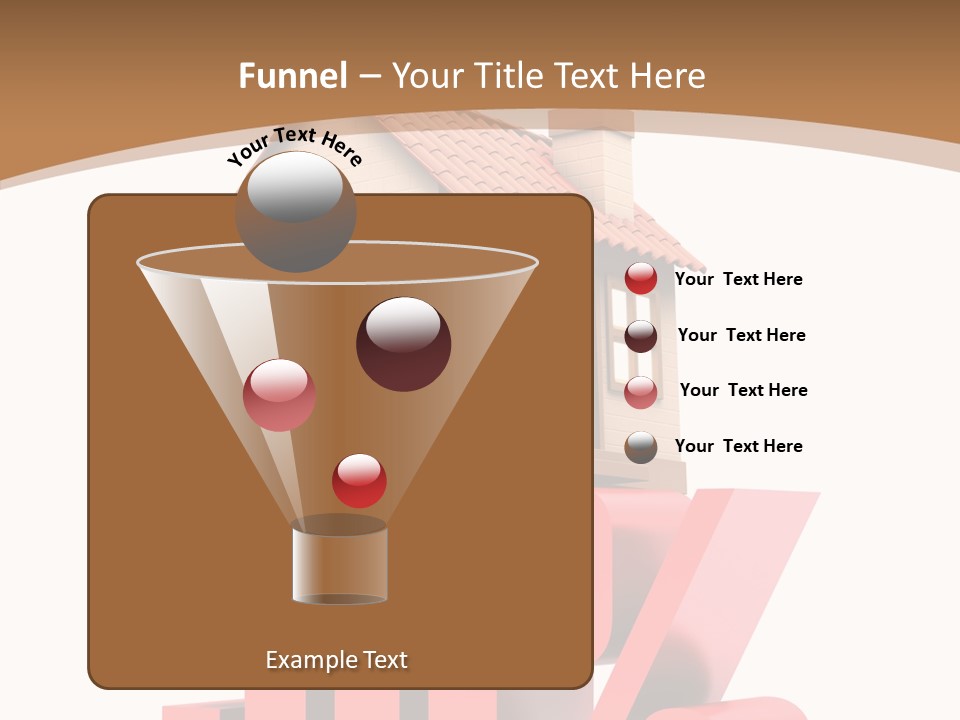 Architecture Saving Mortgage PowerPoint Template