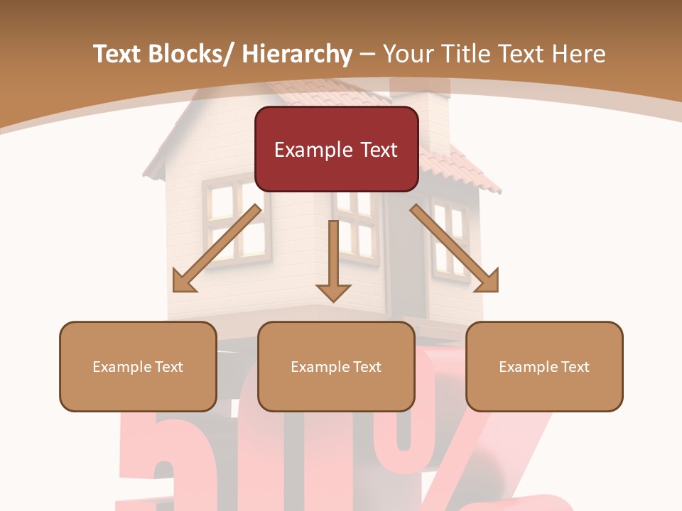 Architecture Saving Mortgage PowerPoint Template