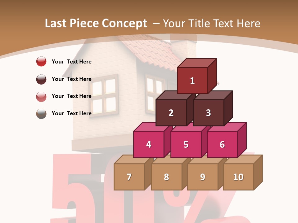 Architecture Saving Mortgage PowerPoint Template