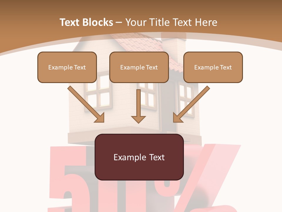 Architecture Saving Mortgage PowerPoint Template