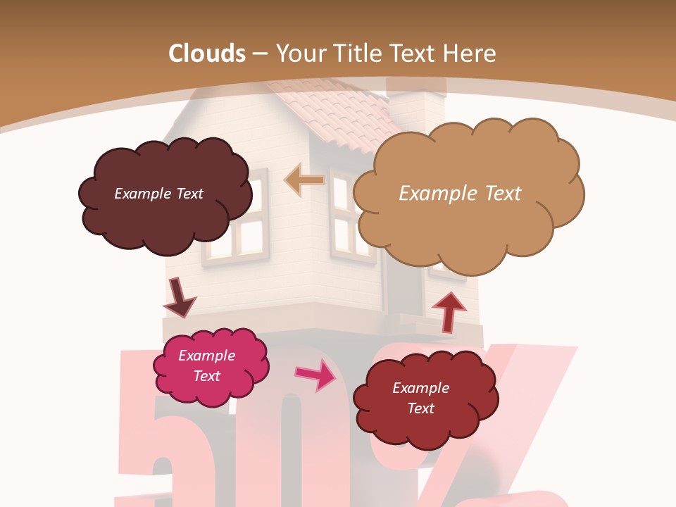 Architecture Saving Mortgage PowerPoint Template