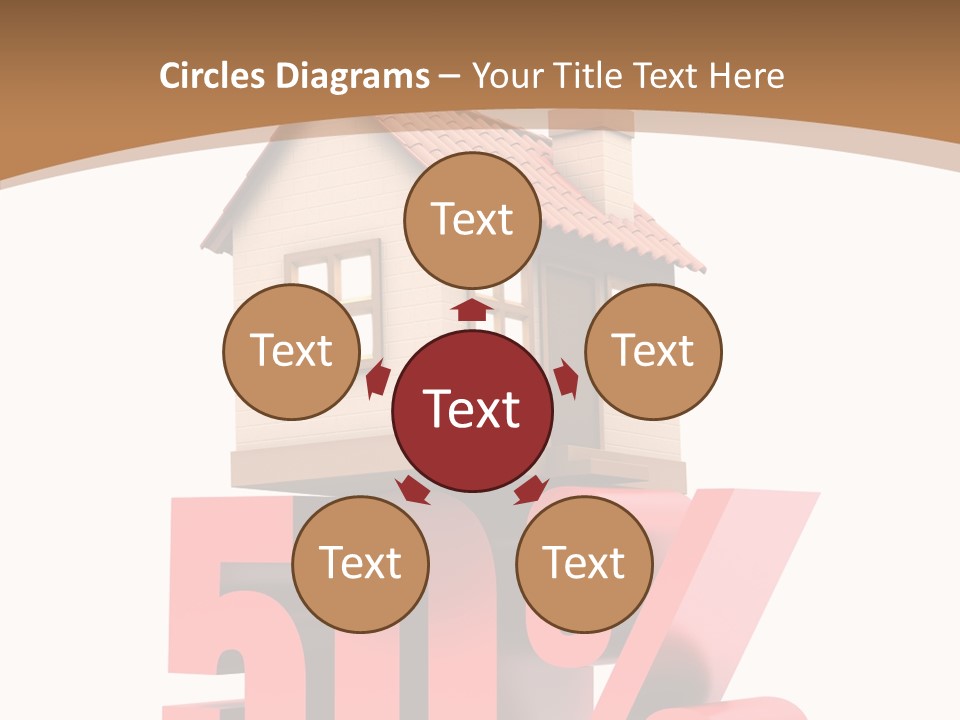 Architecture Saving Mortgage PowerPoint Template