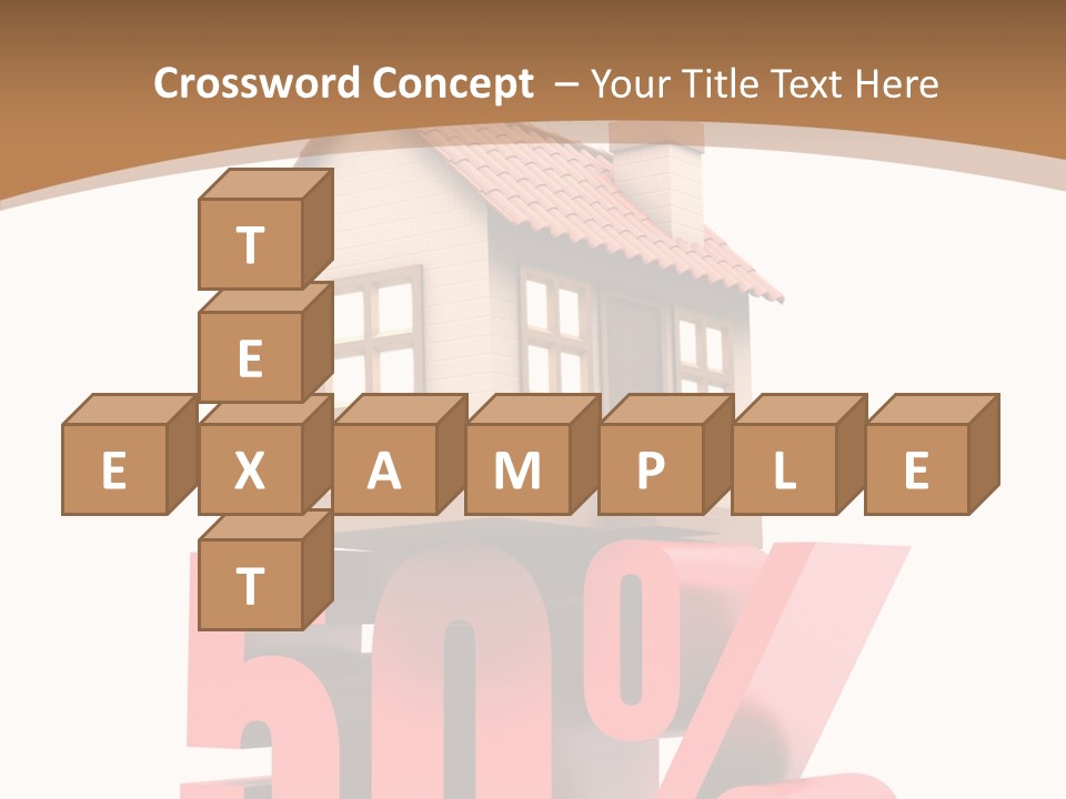 Architecture Saving Mortgage PowerPoint Template