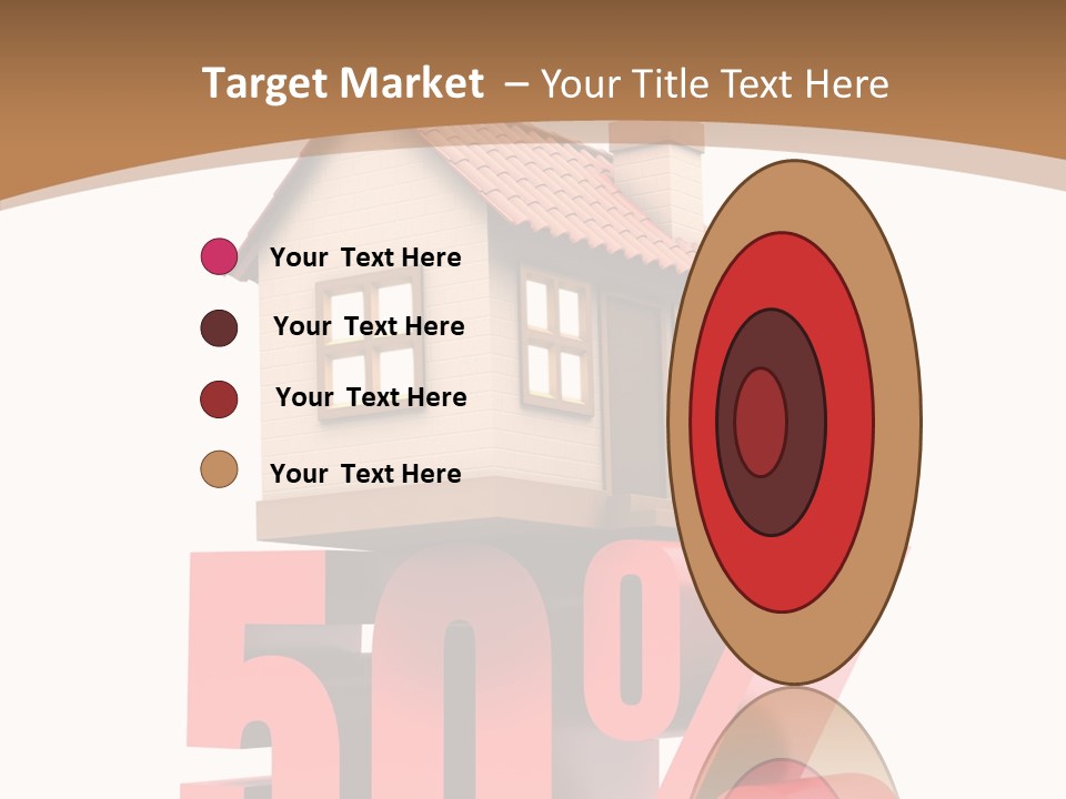 Architecture Saving Mortgage PowerPoint Template