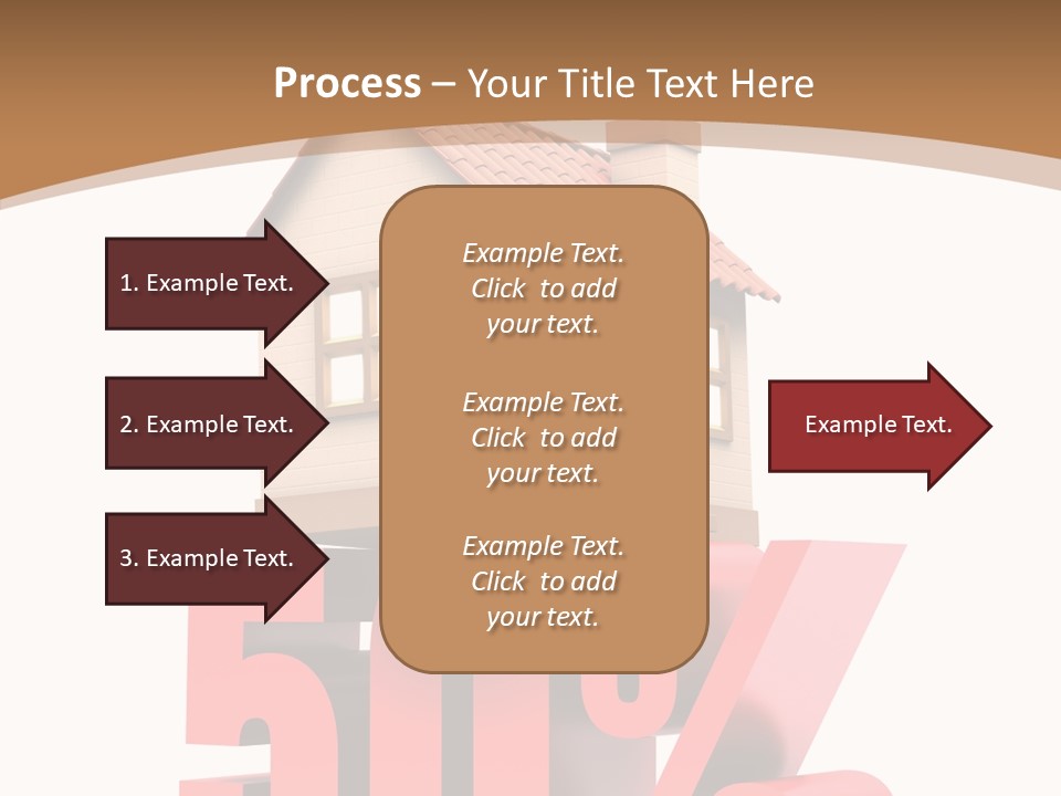 Architecture Saving Mortgage PowerPoint Template