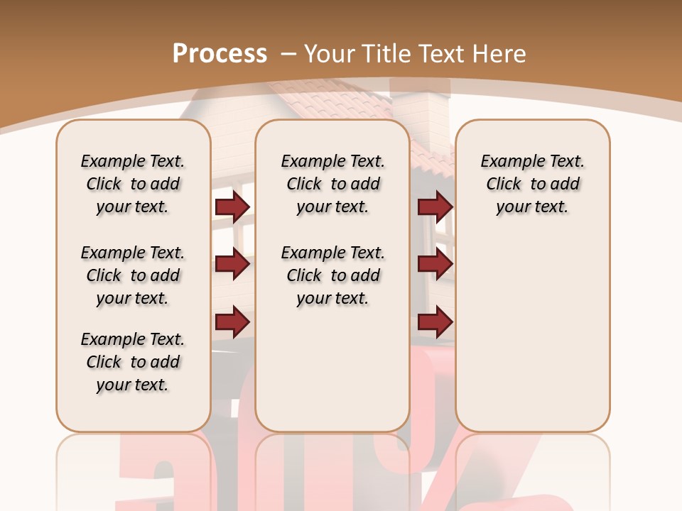 Architecture Saving Mortgage PowerPoint Template