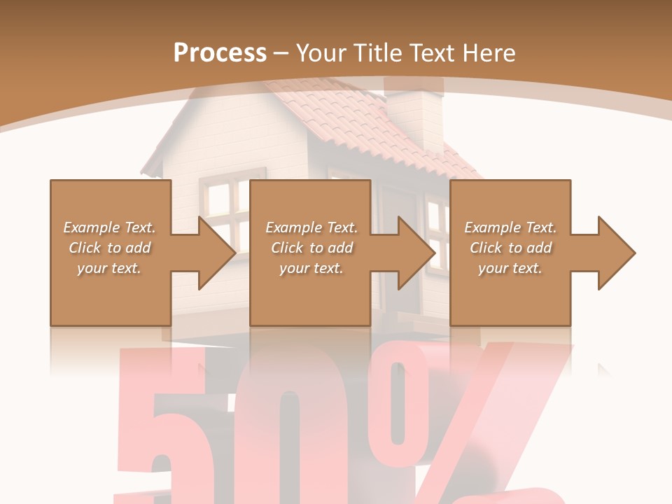 Architecture Saving Mortgage PowerPoint Template