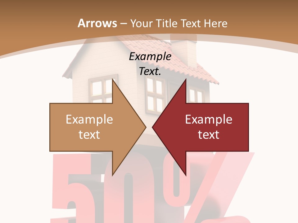 Architecture Saving Mortgage PowerPoint Template