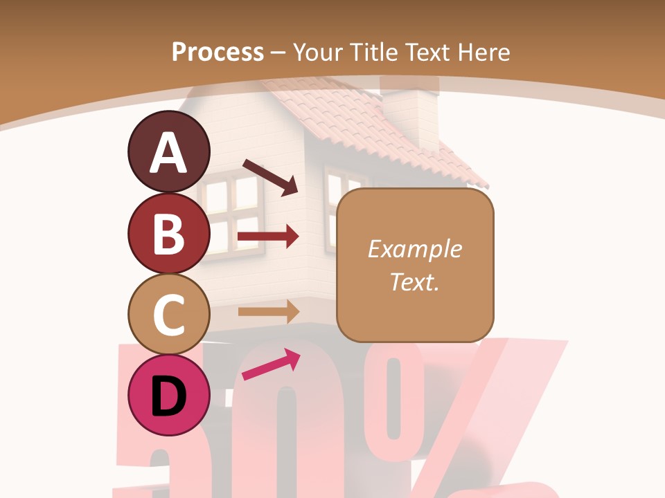 Architecture Saving Mortgage PowerPoint Template