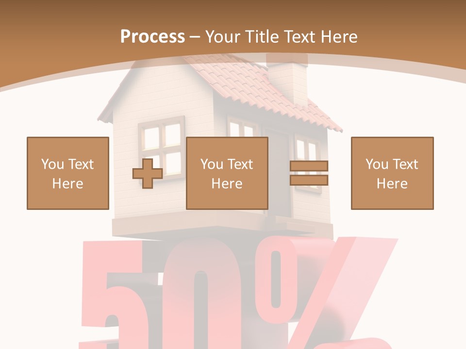 Architecture Saving Mortgage PowerPoint Template