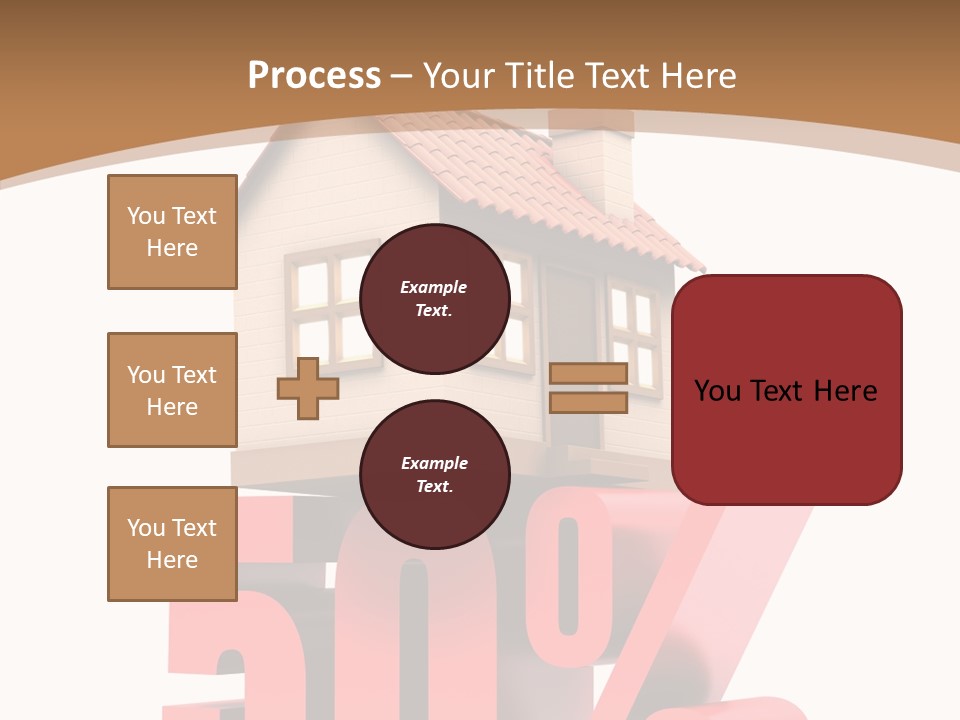 Architecture Saving Mortgage PowerPoint Template