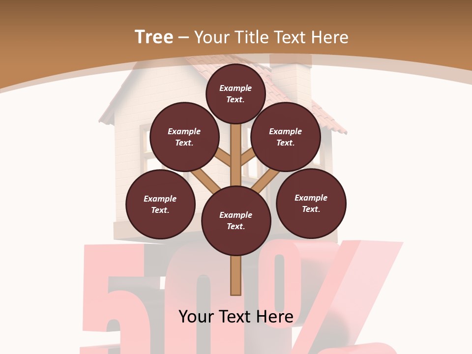 Architecture Saving Mortgage PowerPoint Template