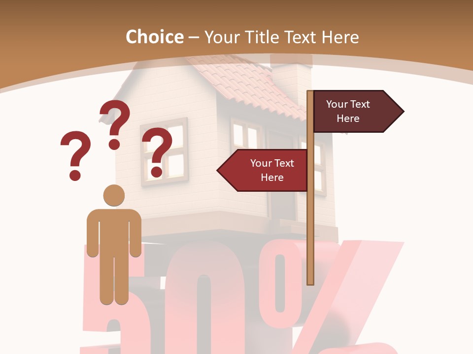 Architecture Saving Mortgage PowerPoint Template