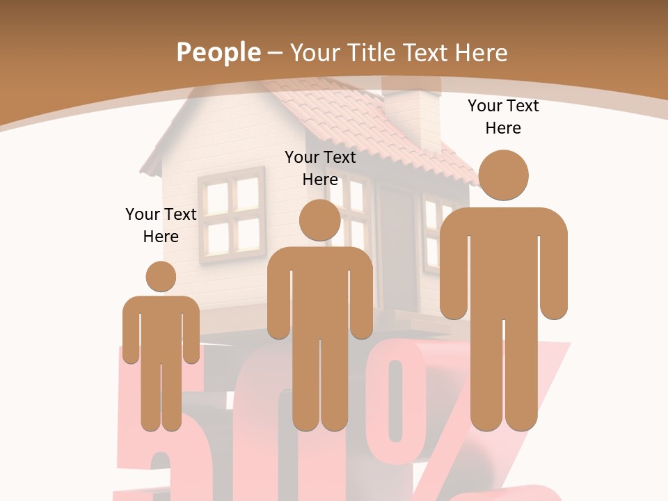 Architecture Saving Mortgage PowerPoint Template