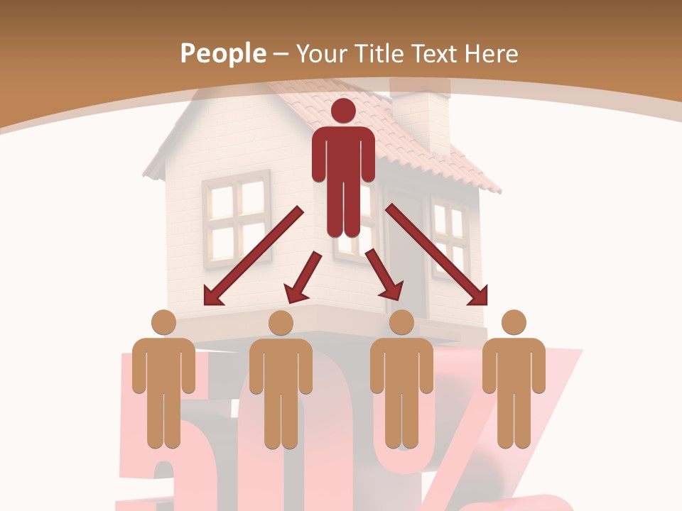 Architecture Saving Mortgage PowerPoint Template