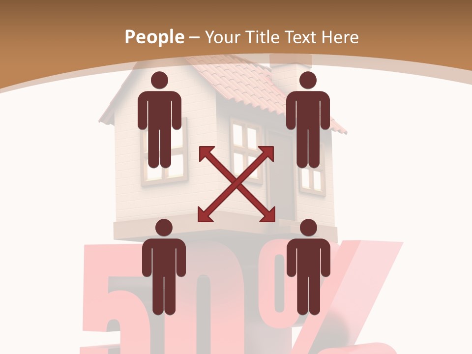 Architecture Saving Mortgage PowerPoint Template