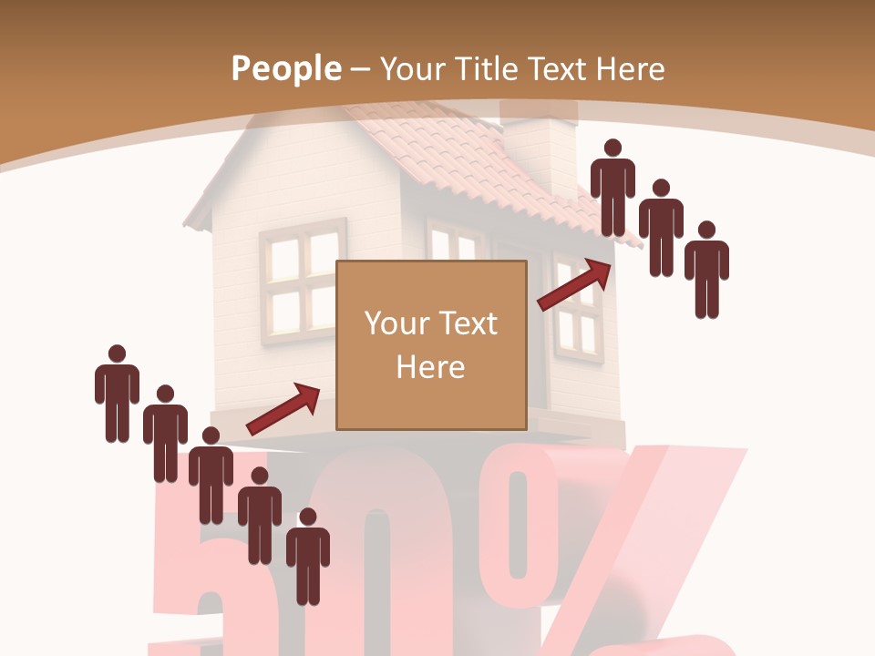 Architecture Saving Mortgage PowerPoint Template