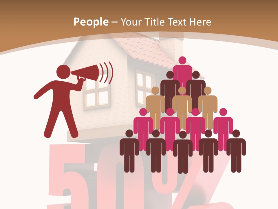 Architecture Saving Mortgage PowerPoint Template