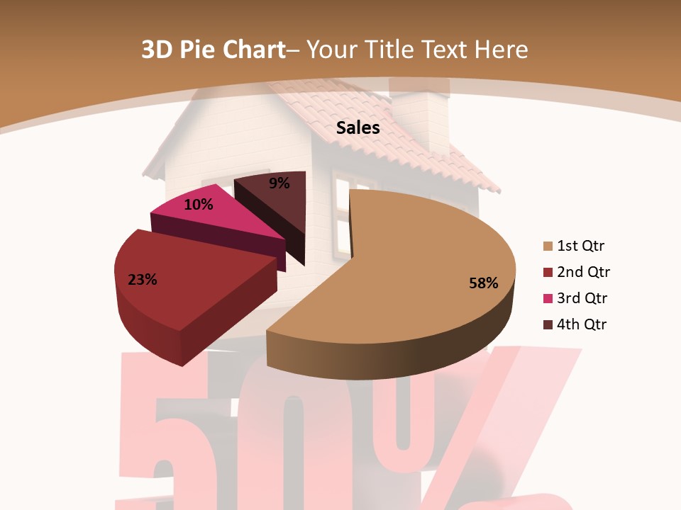 Architecture Saving Mortgage PowerPoint Template
