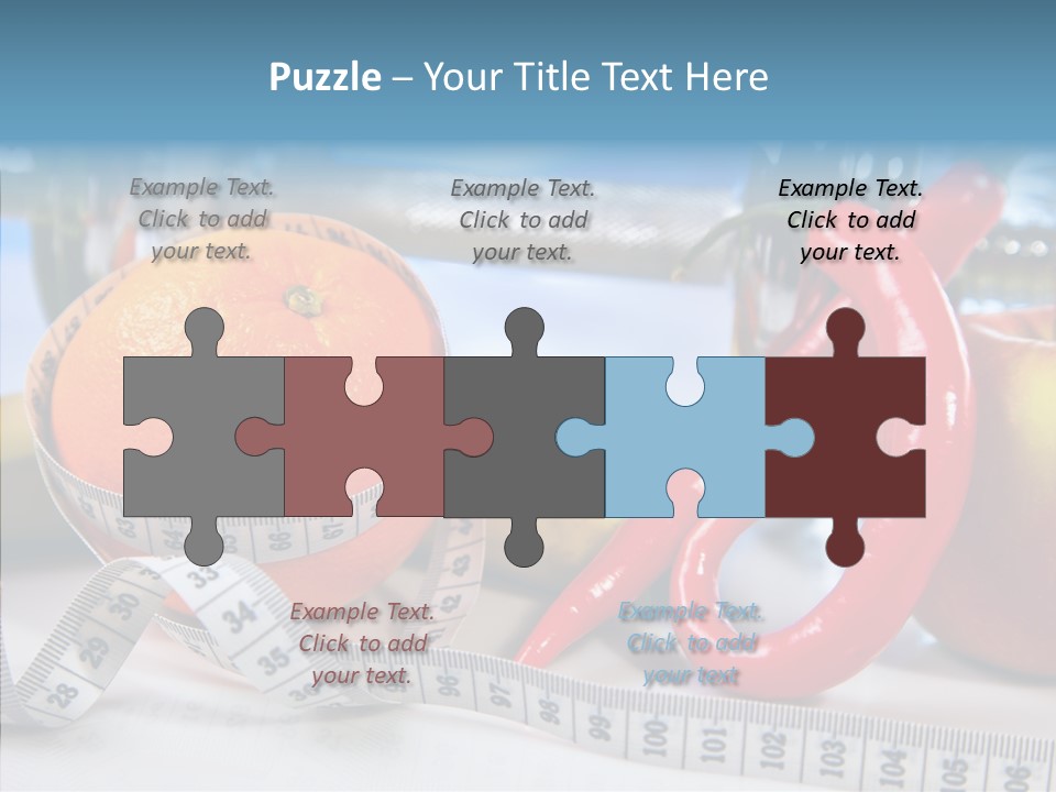 Tone Vitamin Lose PowerPoint Template