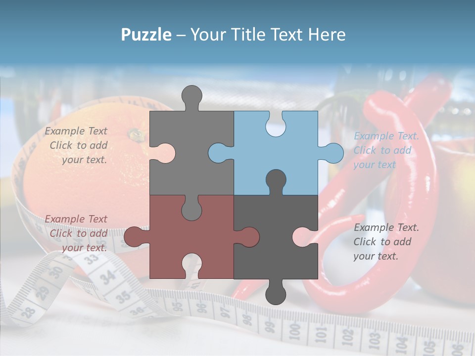 Tone Vitamin Lose PowerPoint Template