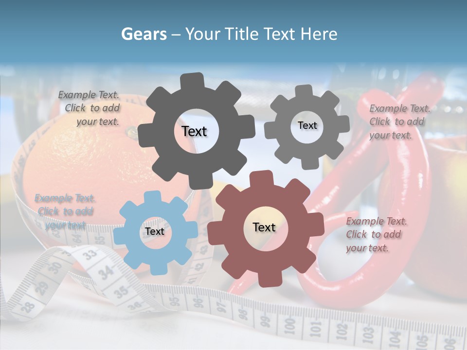 Tone Vitamin Lose PowerPoint Template