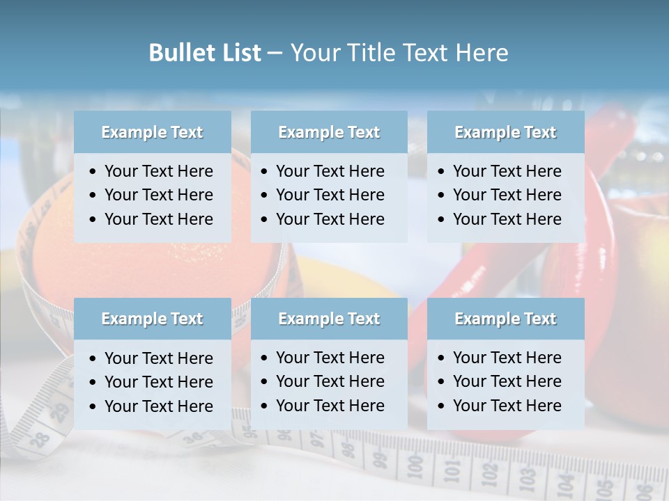 Tone Vitamin Lose PowerPoint Template