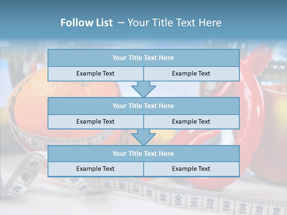 Tone Vitamin Lose PowerPoint Template