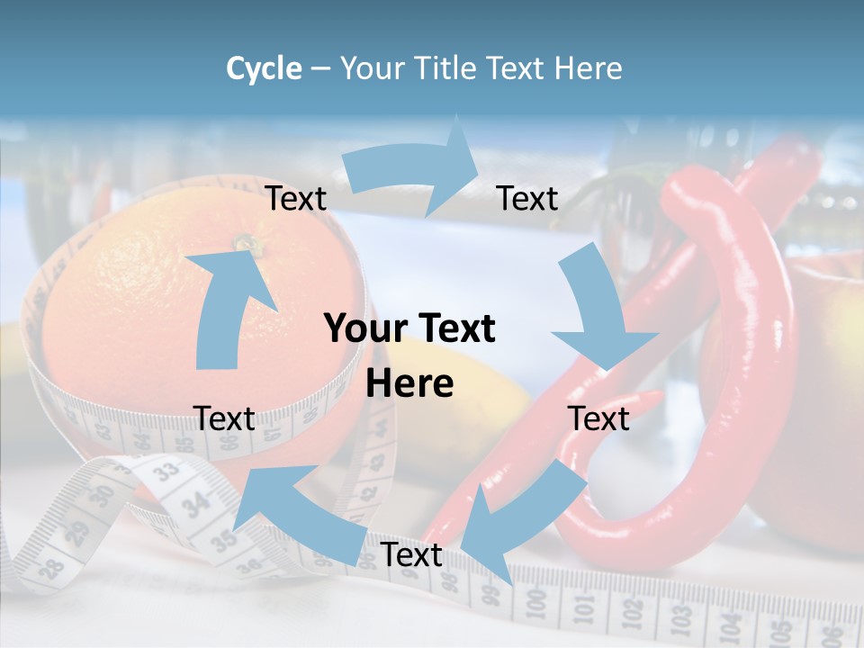 Tone Vitamin Lose PowerPoint Template