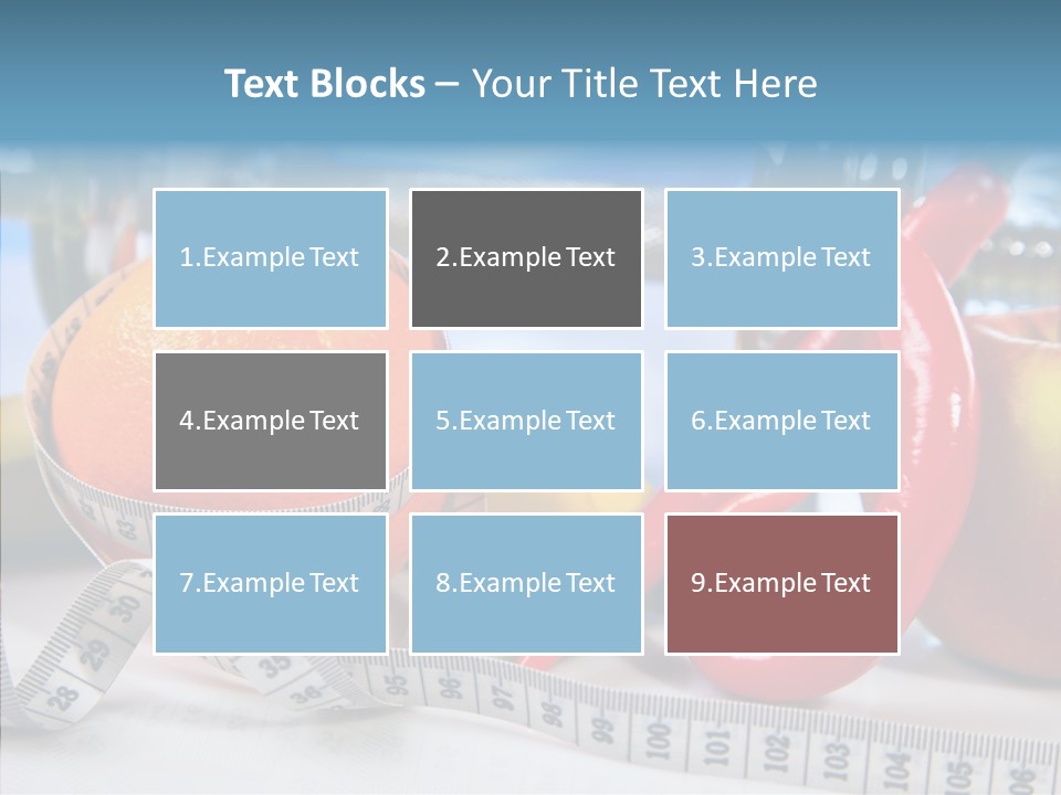 Tone Vitamin Lose PowerPoint Template