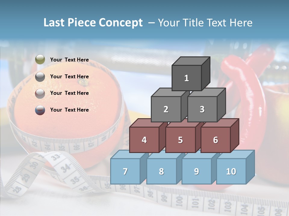 Tone Vitamin Lose PowerPoint Template