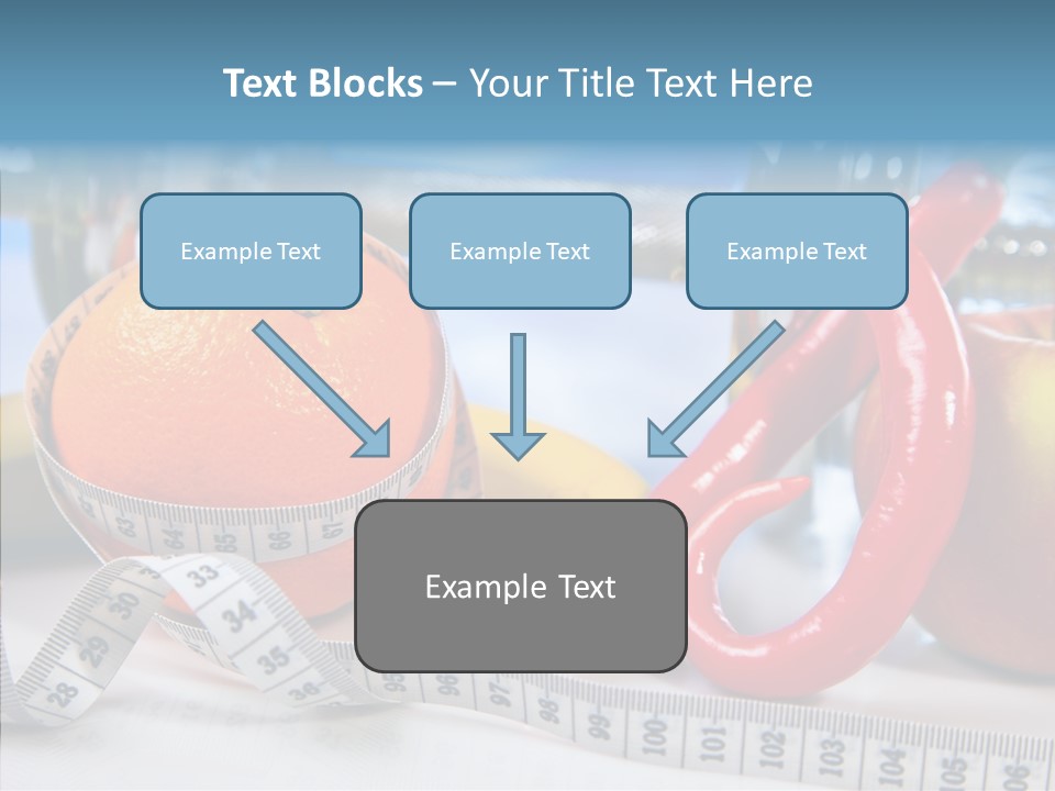 Tone Vitamin Lose PowerPoint Template