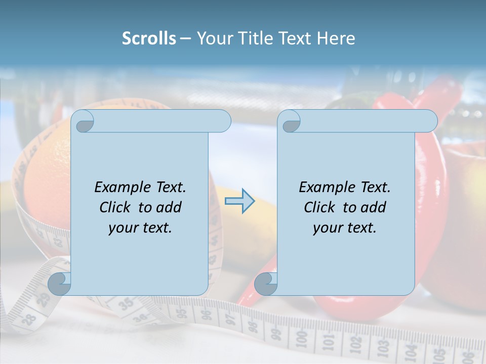Tone Vitamin Lose PowerPoint Template