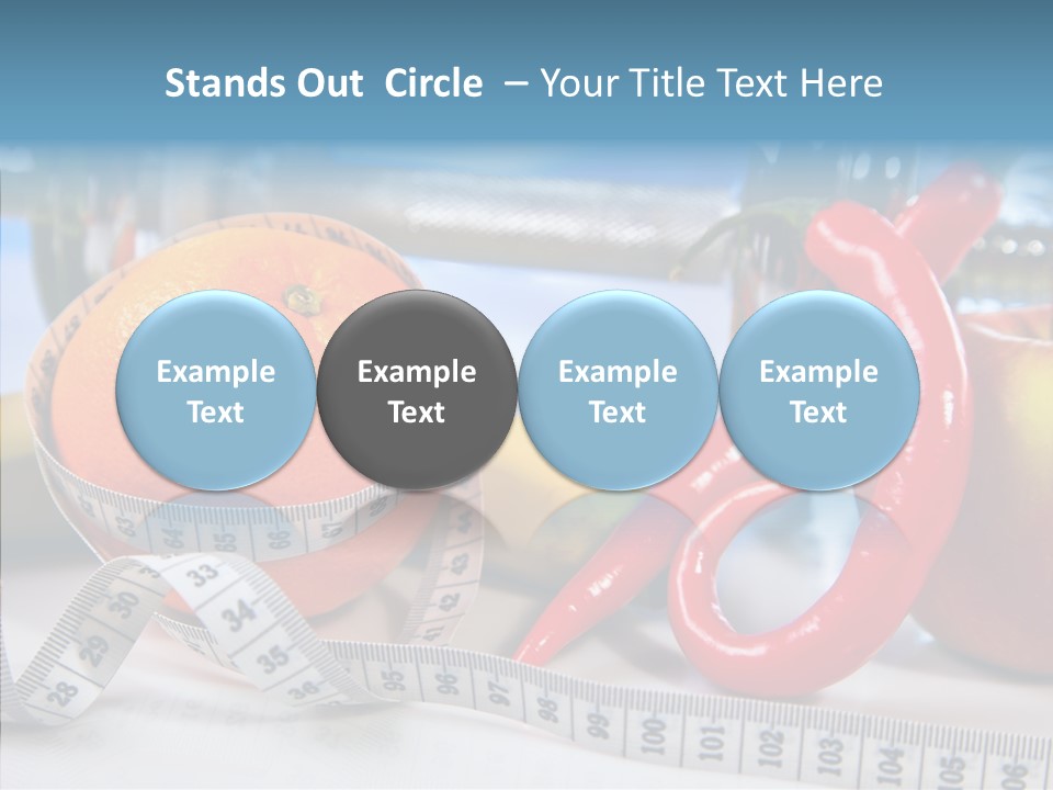 Tone Vitamin Lose PowerPoint Template