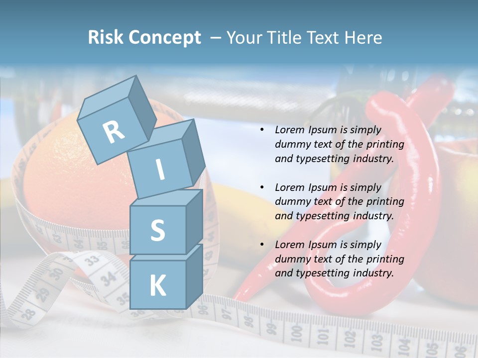 Tone Vitamin Lose PowerPoint Template