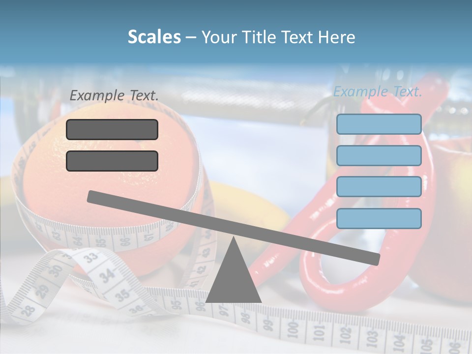 Tone Vitamin Lose PowerPoint Template