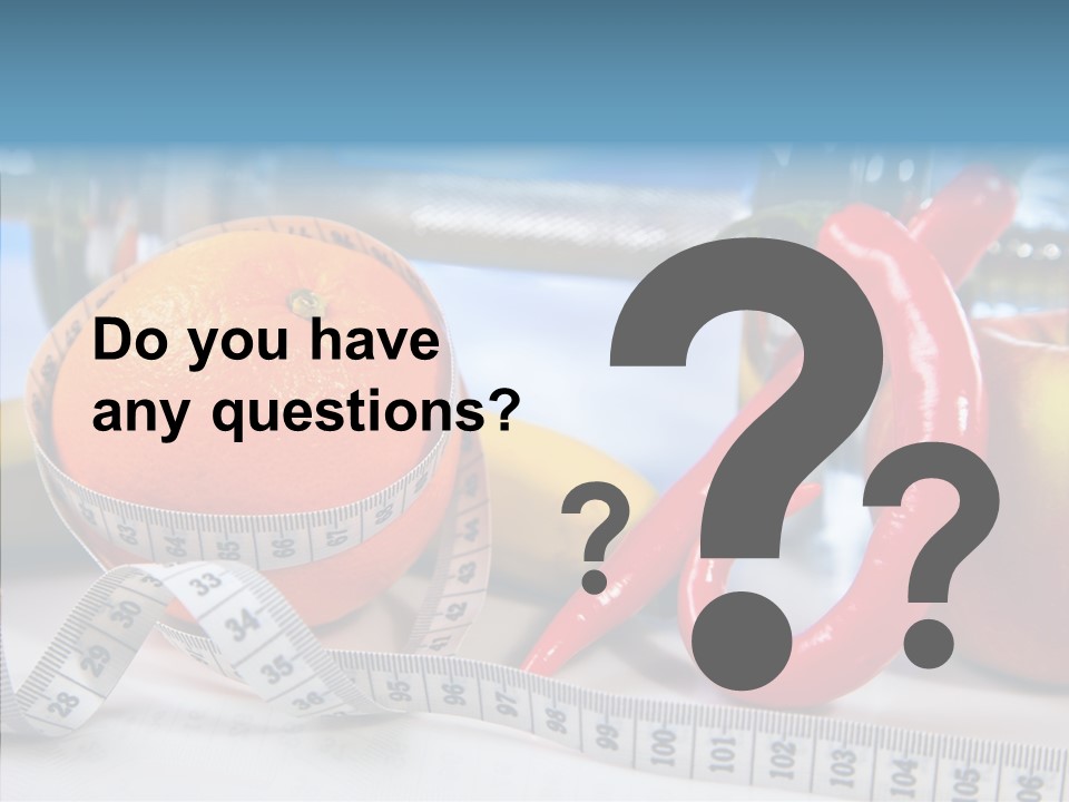 Tone Vitamin Lose PowerPoint Template