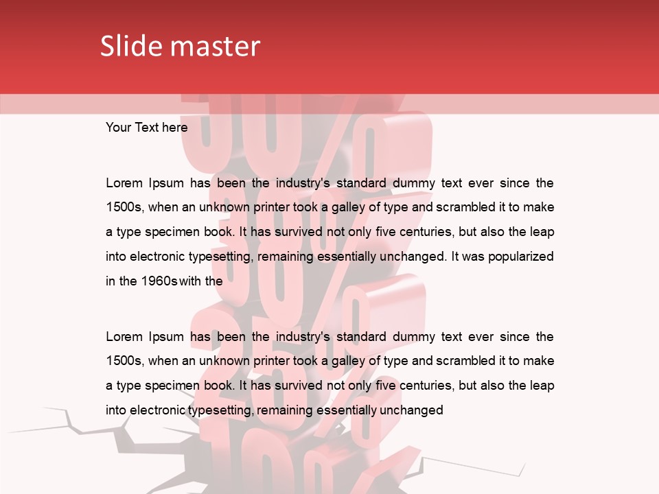 Economics Retail Liquidation PowerPoint Template