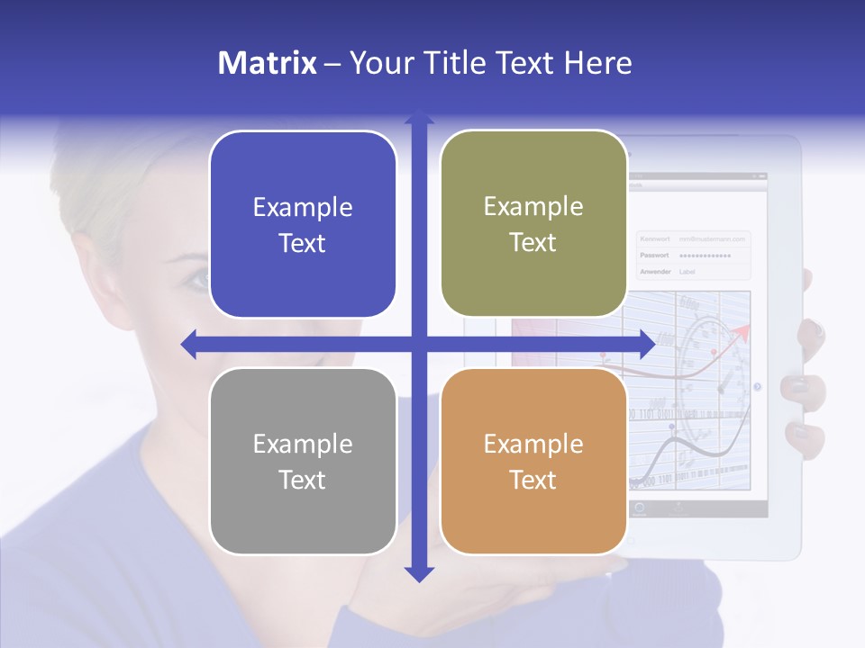 Internet Touchpad Computer PowerPoint Template