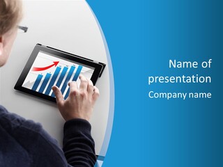 Marketing Monitor Online PowerPoint Template