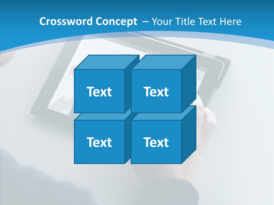 Marketing Monitor Online PowerPoint Template