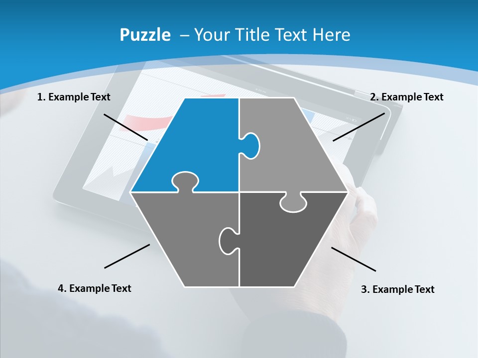 Marketing Monitor Online PowerPoint Template