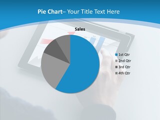 Marketing Monitor Online PowerPoint Template