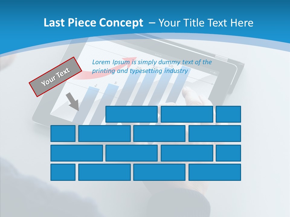 Marketing Monitor Online PowerPoint Template
