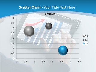 Marketing Monitor Online PowerPoint Template