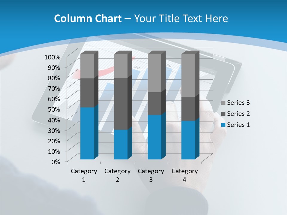 Marketing Monitor Online PowerPoint Template